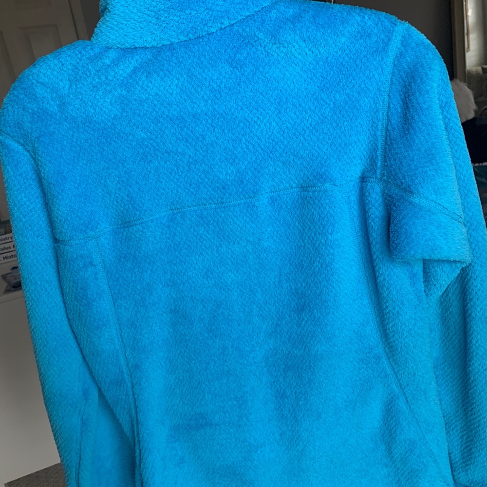Patagonia Pullover Sweatshirt Soft Fluffy Blue - Picture 3 of 4